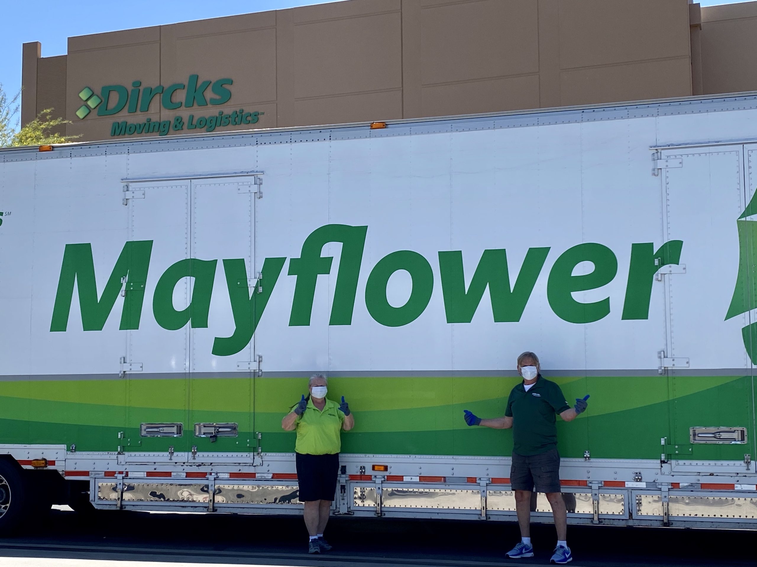 Mayflower Transit Trucking Co Key Chain